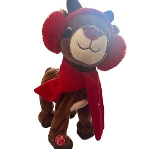 Rudolph the Red-Nosed Reindeer Plush – Dan Dee Collector – Animated Light Up